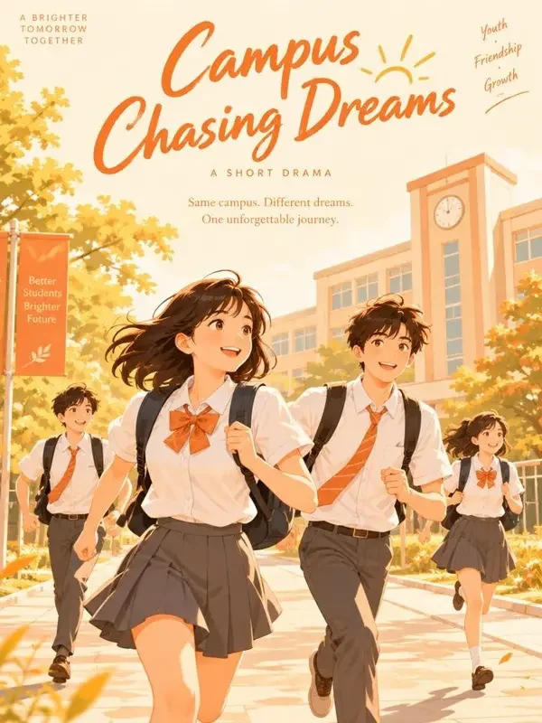 《校霸的草莓味初恋》短剧封面